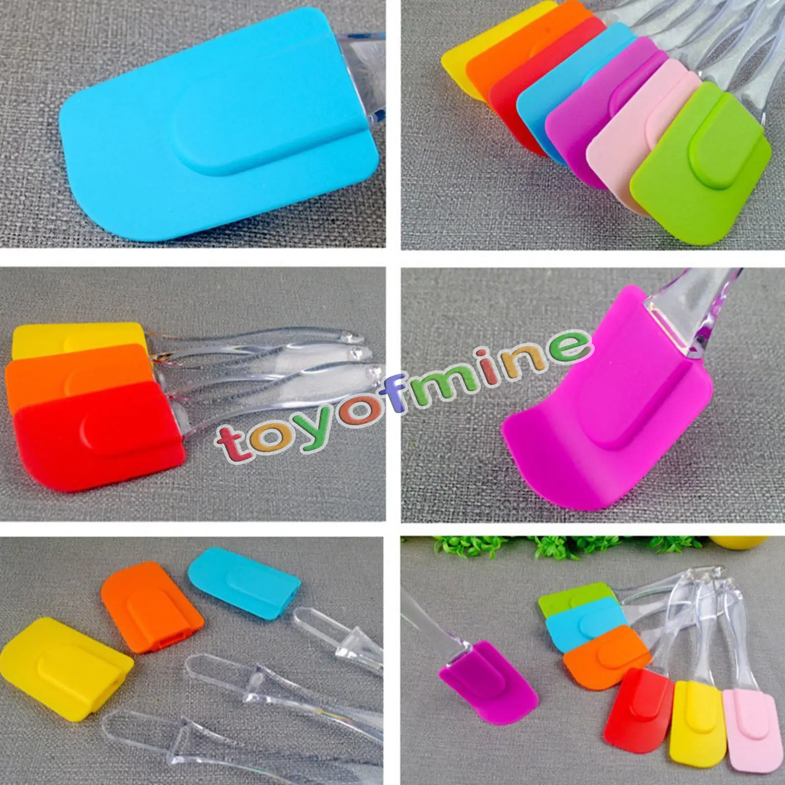 Силиконовые крем шпателем щетка выпечки маслом кисти смешивания лопатой Масло