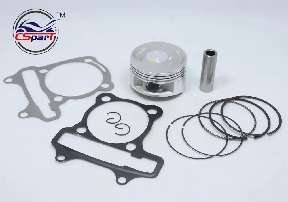 Синий Производительность GY6 62 мм поршневой комплект прокладки 172CC Taotao Jonway Kazuma Quad ATV Go Kart Багги запчасти - Цвет: Синий