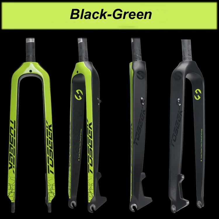 TOSEEK углеродная вилка 26/27. 5/29er MTB велосипедные дорожные вилки демпфирующие горные передние вилки части