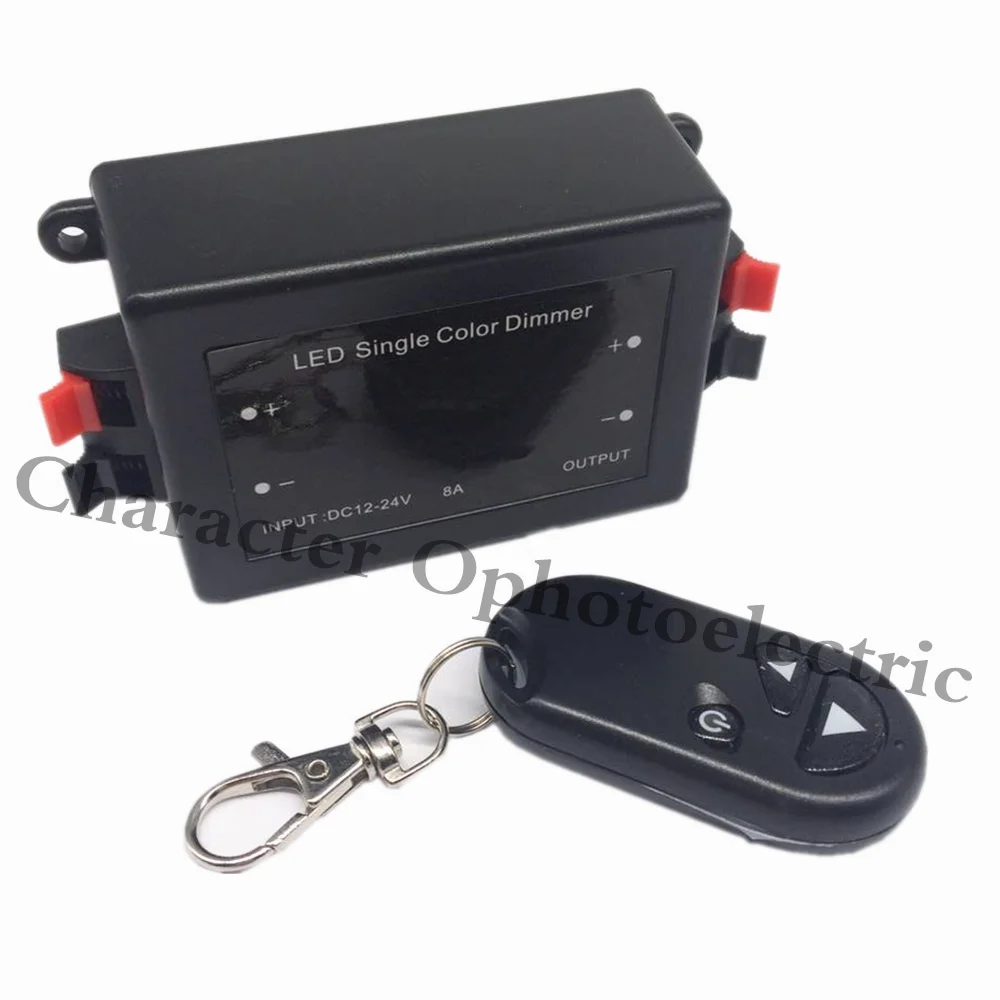 5pcs 3 Key RF Remote Control Wireless LED Single Color Dimmer Switch Controller 12V 24V DC 8A | Лампы и освещение