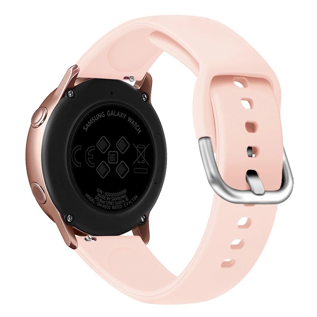 Для samsung Galaxy watch 46 мм 42 мм активный 2 ремешка 20 мм 22 мм gear s3 amazfit bip аксессуары для часов Galaxy watch браслет