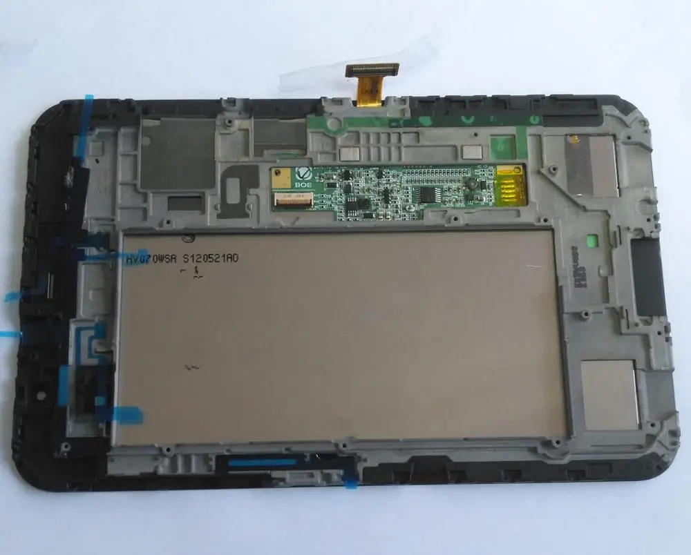 Azqqlbw для Samsung Galaxy Tab 7 0 Plus P6200 SM ЖК дисплей + сенсорный дигитайзер экран стекло в