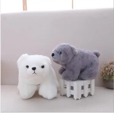 WYZHY polar bear figurine plush toy bedside decoration to send friends gifts20cm | Игрушки и хобби
