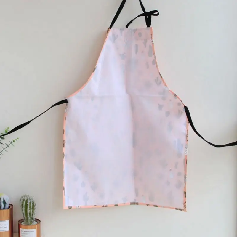 

Polyester Cotton Sleeveless Apron, One Pocket on Front Adjustable Bands Suitable for Children/Adults Household Cleaning Tools
