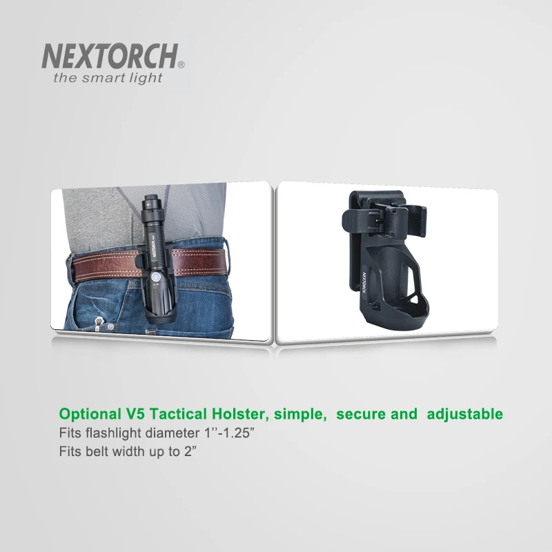 Цена NEXTORCH фонасветильник 18650 батарея 900 Люмен CE RoHS стандарт 6 режимов ударопросветильник светодиодный прочный свет тактический фонарь # TA5