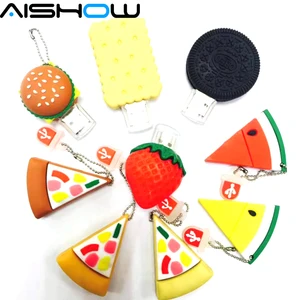 Usb-флеш-накопитель в виде гамбургера, еды