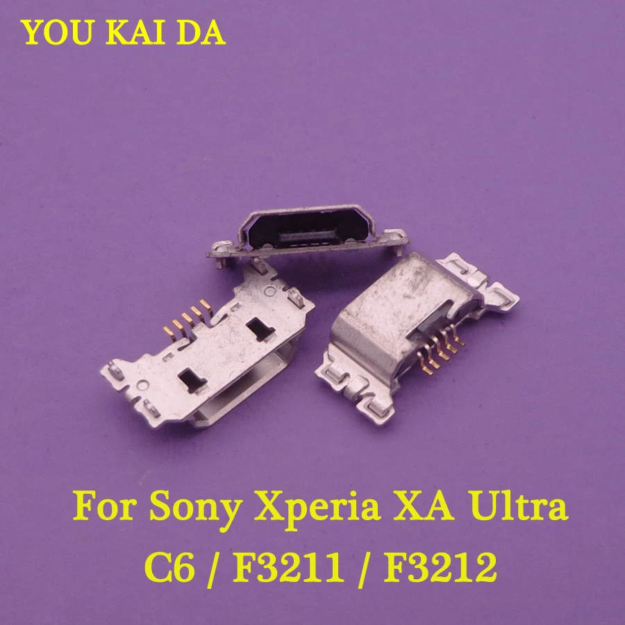 5 шт./лот для Sony Xperia XA Ultra C6 F3211 F3212 Micro USB разъем зарядки док станции|Соединители| |