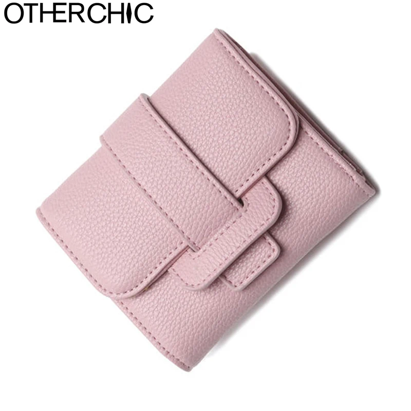 OTHERCHIC Дамской одежды Короткие Кошельки Дамы Небольшой Кошелек Женщины Монета