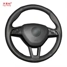 Чехол Yuji-Hong из искусственной кожи для SKODA Octavia 2017, прошитый вручную чехол