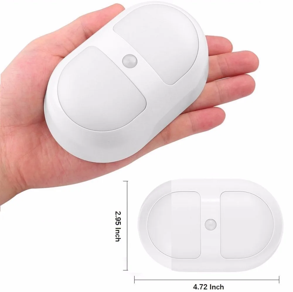 Wrumava настенный светильник с датчиком движения Аккумуляторный аккумулятор