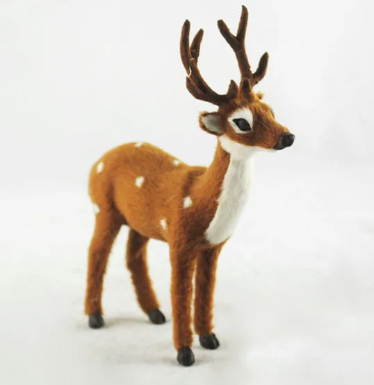 

free shipping artificial deer sculpture deer horn