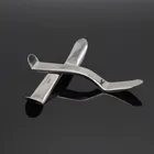 Стоматологический Ретрактор из нержавеющей стали для щек, прямой металлический крючок губ для стоматологической клиники