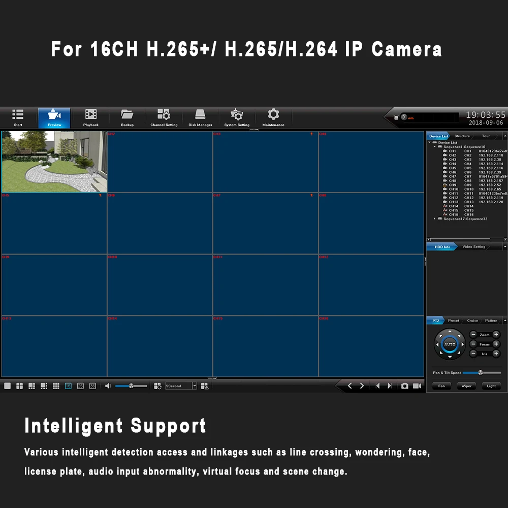 IMPORX 128CH 5MP 9HDD Порты CCTV NVR 4 K H.265 K/5MP/3MP/2MP/960 P ONVIF P2P просмотра мобильного телефона сети