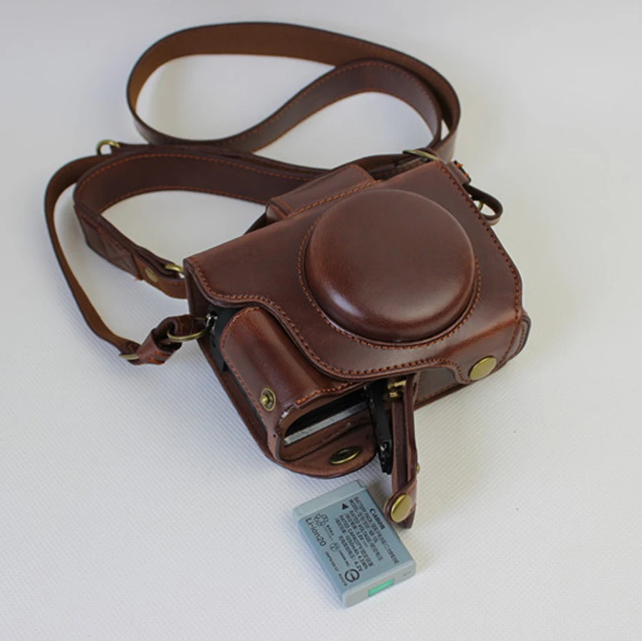 Бесплатная доставка Заводская Роскошные цифровой Камера всего тела сумка PU