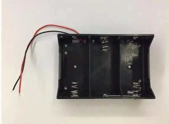 1PCS Wire Leaded Battery Holder Case Box with Cover For 3 x D Size Batteries 4.5V Compartment | Дом и сад