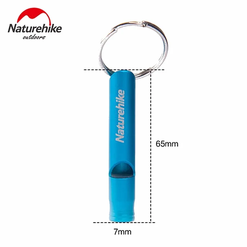 Naturehike открытый свисток выживания алюминиевый сплав Кемпинг Туризм SOS инструменты шестерни Escape свисток аксессуар