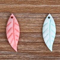 5pcslot wholesale high quality 15mm leaves natural shell beads star beads diy handmade earrings jewelry making accessories