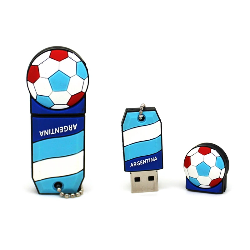USB флеш накопитель для футбольной команды супер подарок футбольных болельщиков