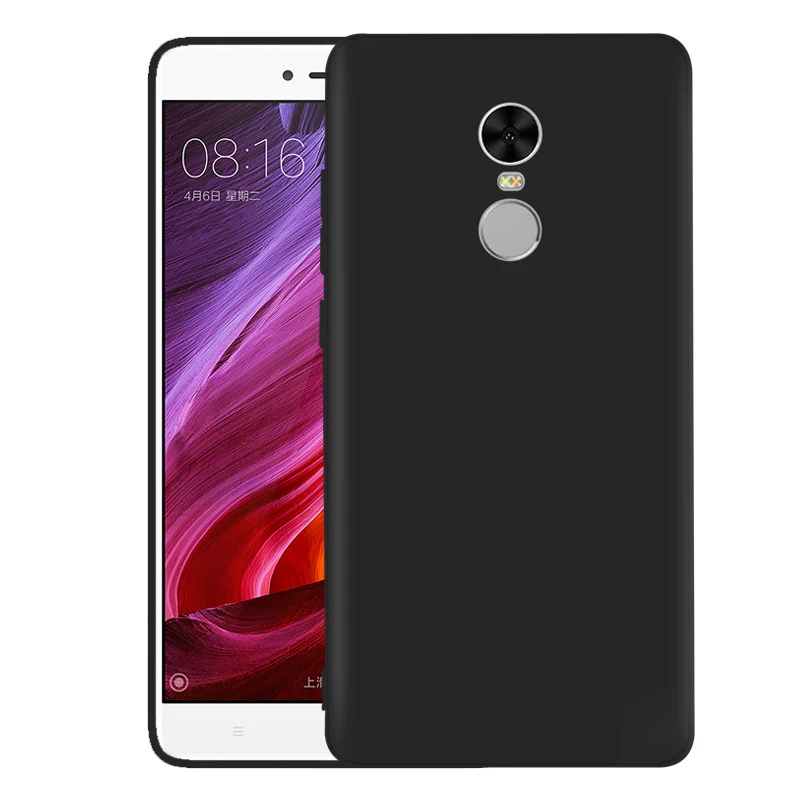 Для Xiaomi Redmi Note 4 Pro матовый чистый цвет мягкий силиконовый чехол 4X (4 Гб + 64 ГБ)