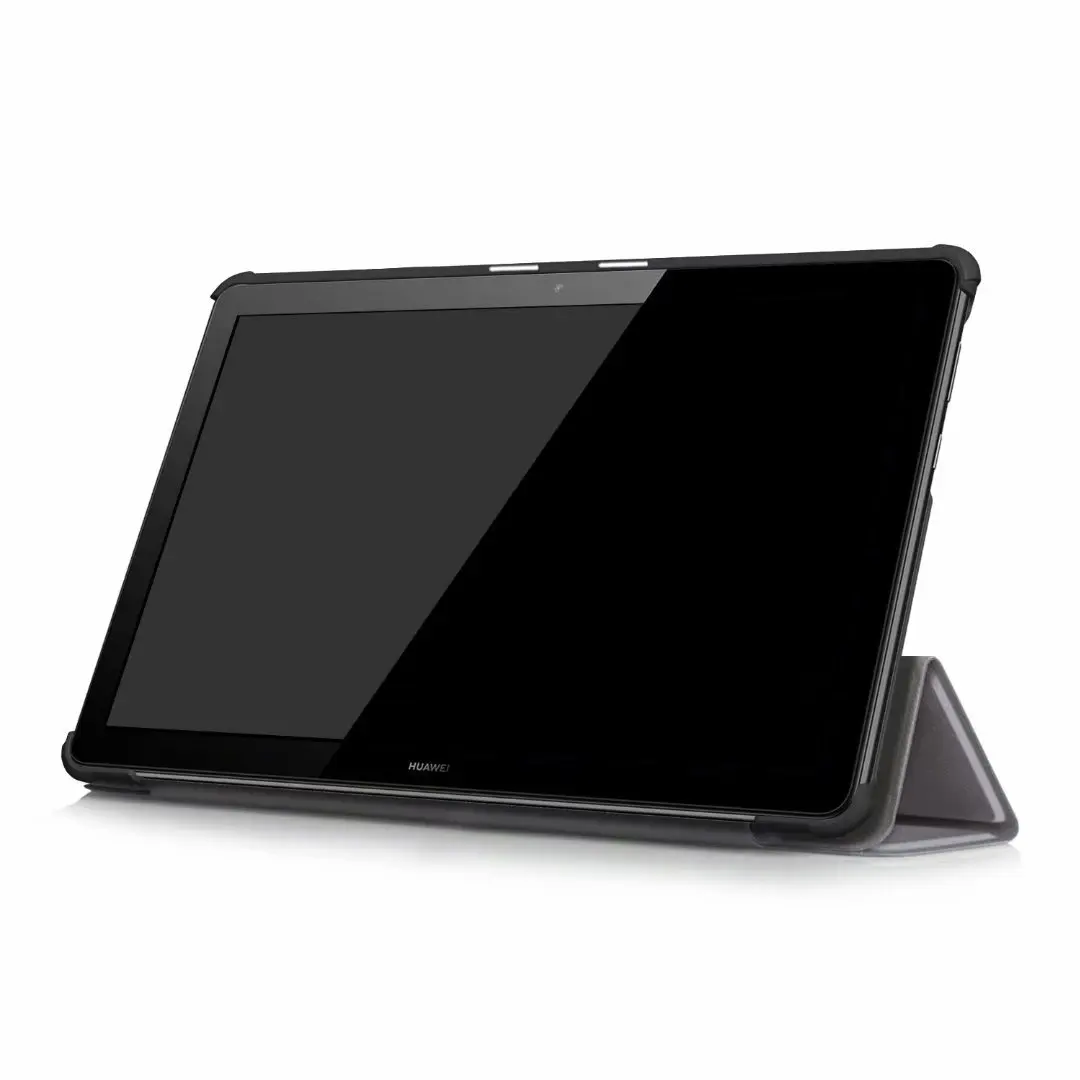 Ультратонкий чехол из искусственной кожи для huawei mediapad T5 AGS2-W09/L09/L03/W19 10," Чехол-подставка для планшета huawei mediapad T5 10 чехол