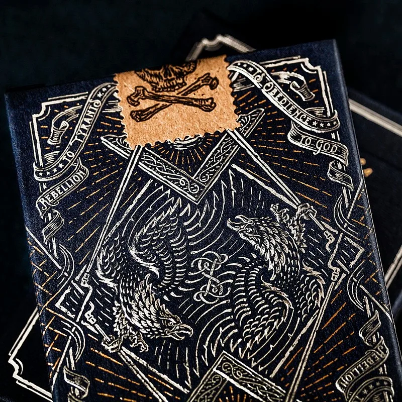 1 Pcs Sons of Liberty Poker Magic Playing Cards Blue Deck By Dan and Dave Limited Edition New Sealed Magic Props Magic Tricks