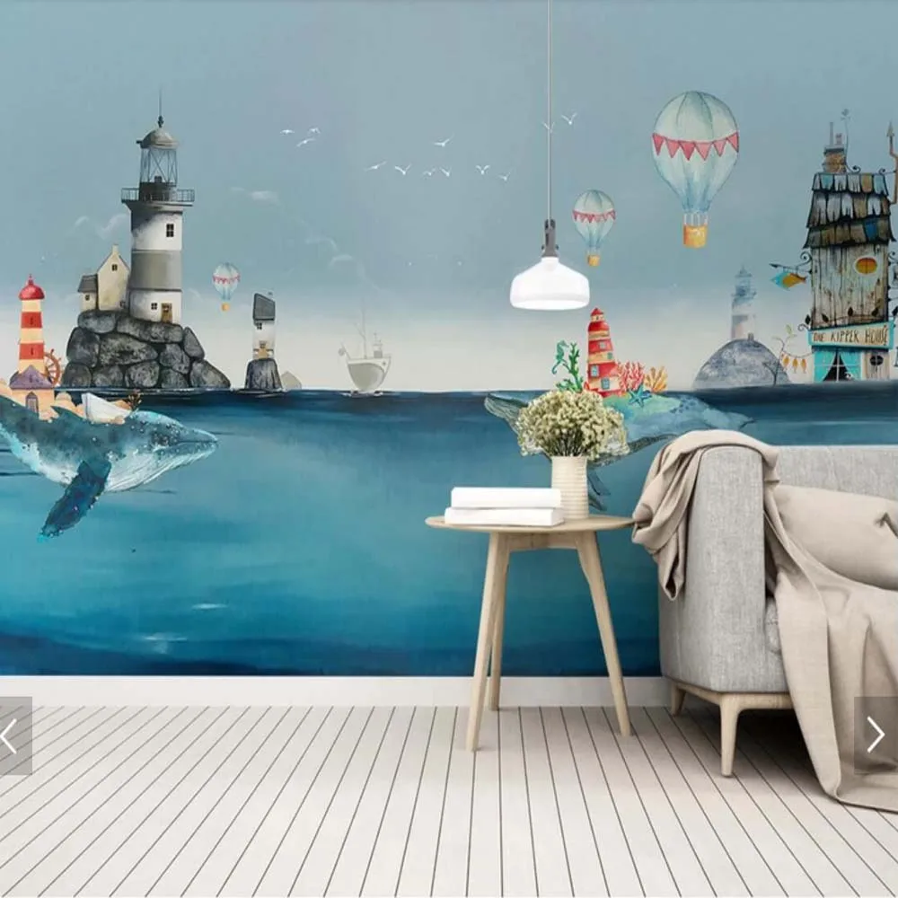 Европейская Новинка Красочные море океан детские постельное покрывало для