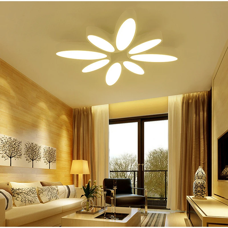 2017 Новый стиль &quotсолнце&quot Креативный дизайн потолочный светильник PMMA плавная