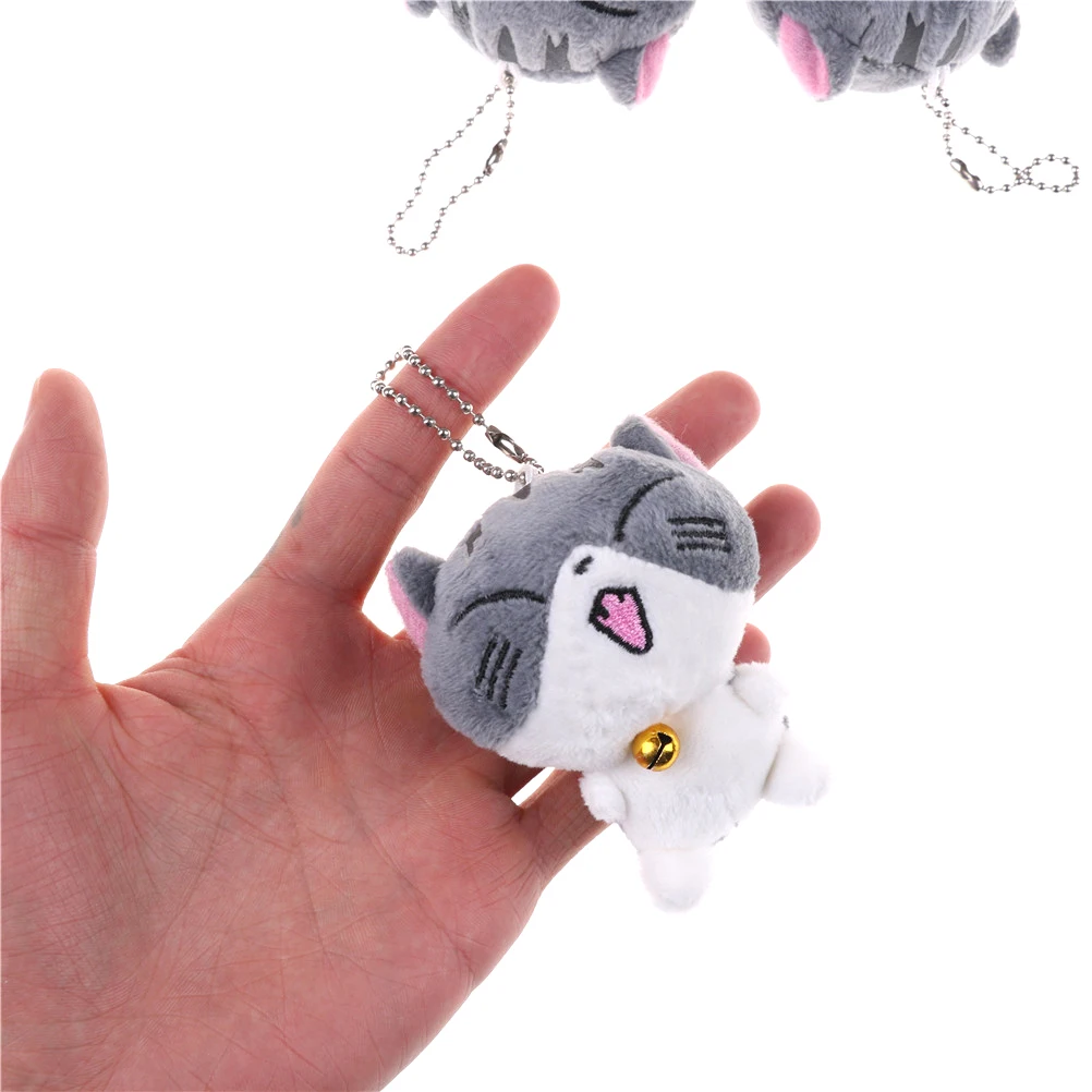 Милый мини брелок для ключей с изображением смайликов 10 см плюшевые игрушки