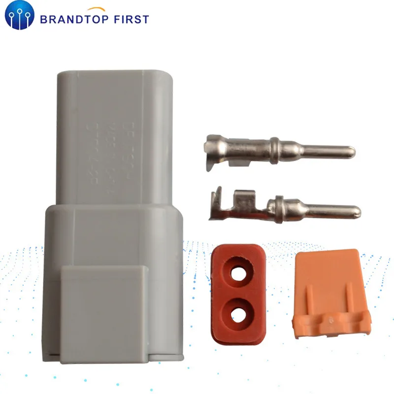 2 Pin DTP Series Male Female Waterproof Electrical Auto Connector DTP06-2S DTP04-2P for Deutsch | Обустройство дома