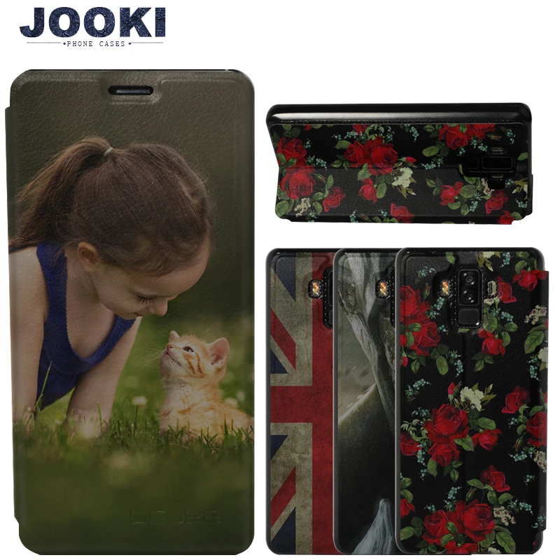 JOOKI-кошелек из ПУ/кожи чехол для телефона Bluboo S3 вы можете выбрать свой собственный