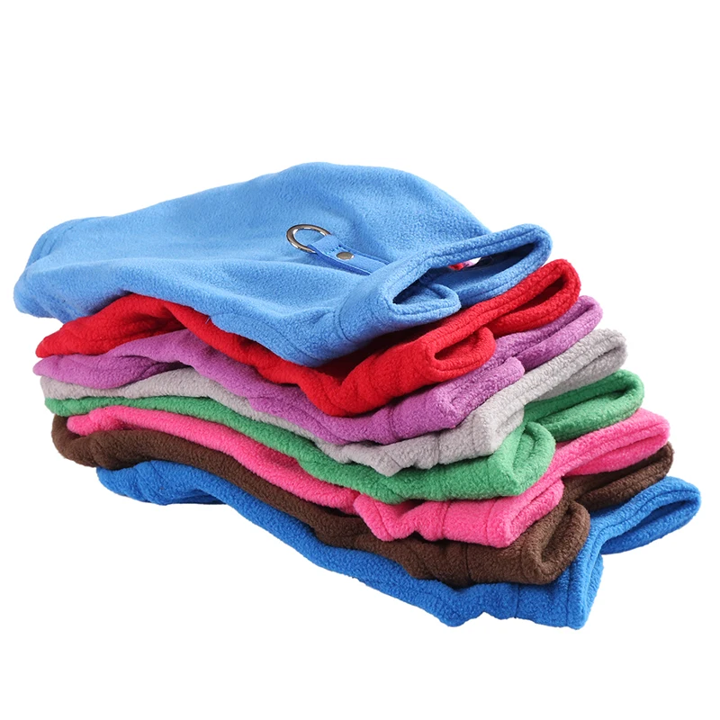 Одежда для маленьких собак и кошек осенне зимний жилет куртка теплое флисовое