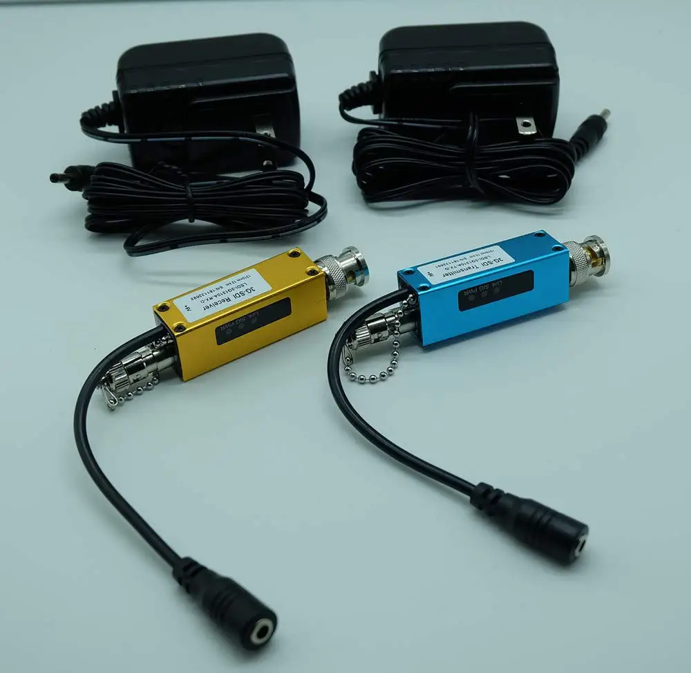 Мини HD/3G-SDI одноядерный оптический приемопередатчик многомодовый 10 км ST/LC HD