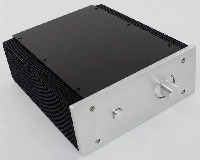 D-017 CNC все алюминиевые шасси чехол коробка шкаф для DIY аудио усилитель мощности 262 мм* 223 мм* 92 мм 262*223*92 мм