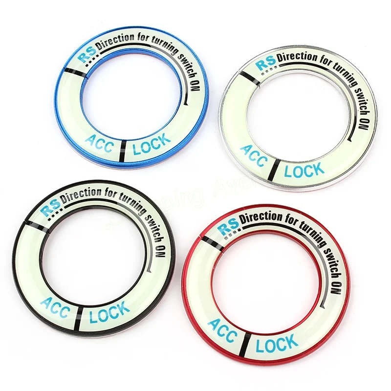 Светящаяся крышка переключателя зажигания автомобиля из сплава автомобильные