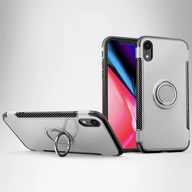 Чехол для Apple iPhone XR 6 1 дюйма армированный чехол автомобиля iPhoneXR с