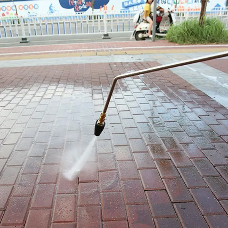 Вращающаяся турбо насадка для мойки высокого давления 1/4 дюйма распылительный