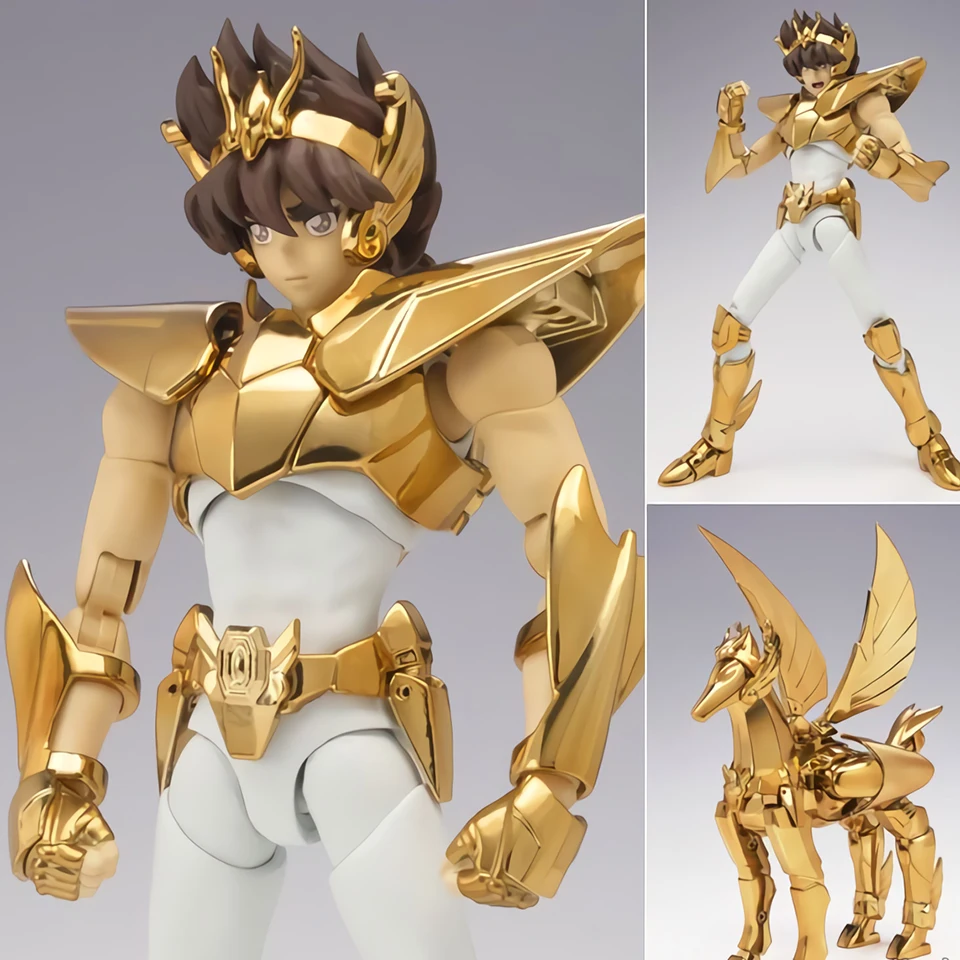 Tronzo Оригинальный Bandai Saint Seiya EX Pegasus V2 OCE оригинальный цвет издание ПВХ фигурка