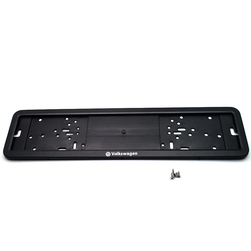 1 шт. нержавеющая сталь Европейский Универсальный Автомобильный номерной знак