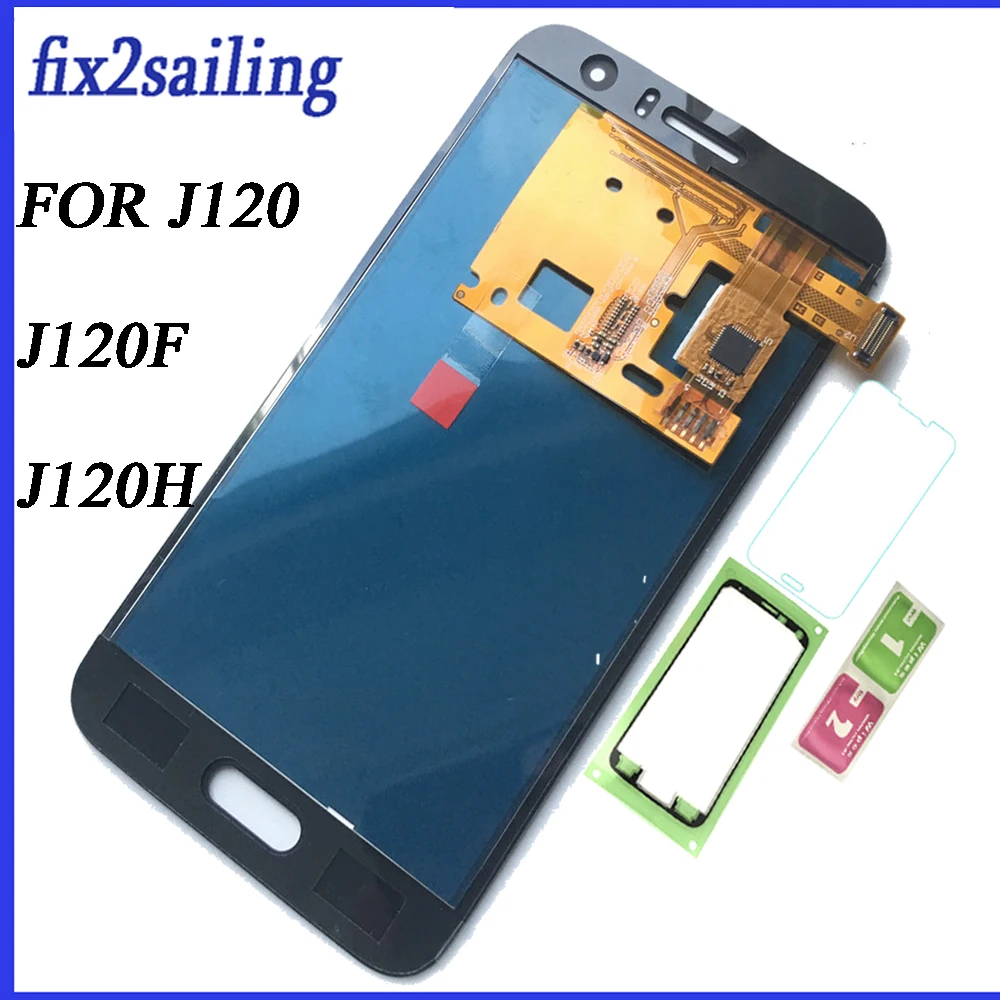 Супер ЖК дисплей для samsung Galaxy J120 2016 J120F J120H J120M Дисплей Сенсорный экран планшета