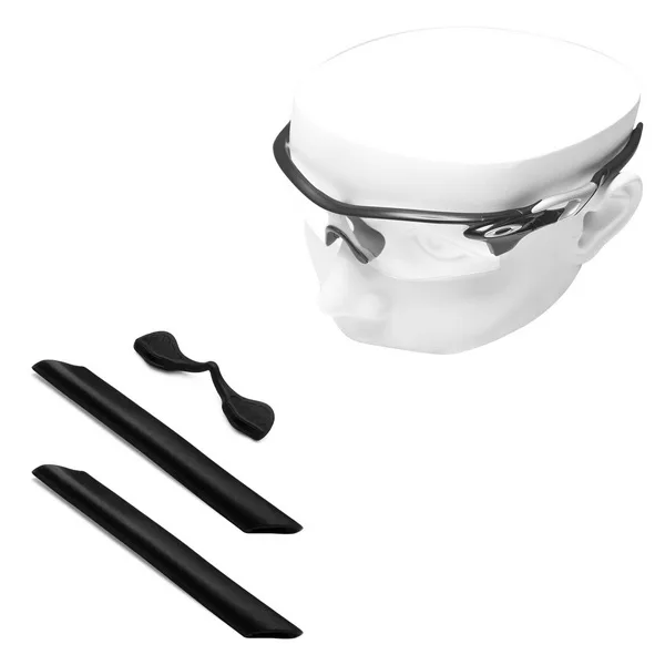 OOWLIT резиновые наборы носоупоры и Earsocks для Oakley RadarLock дорожек солнцезащитные очки