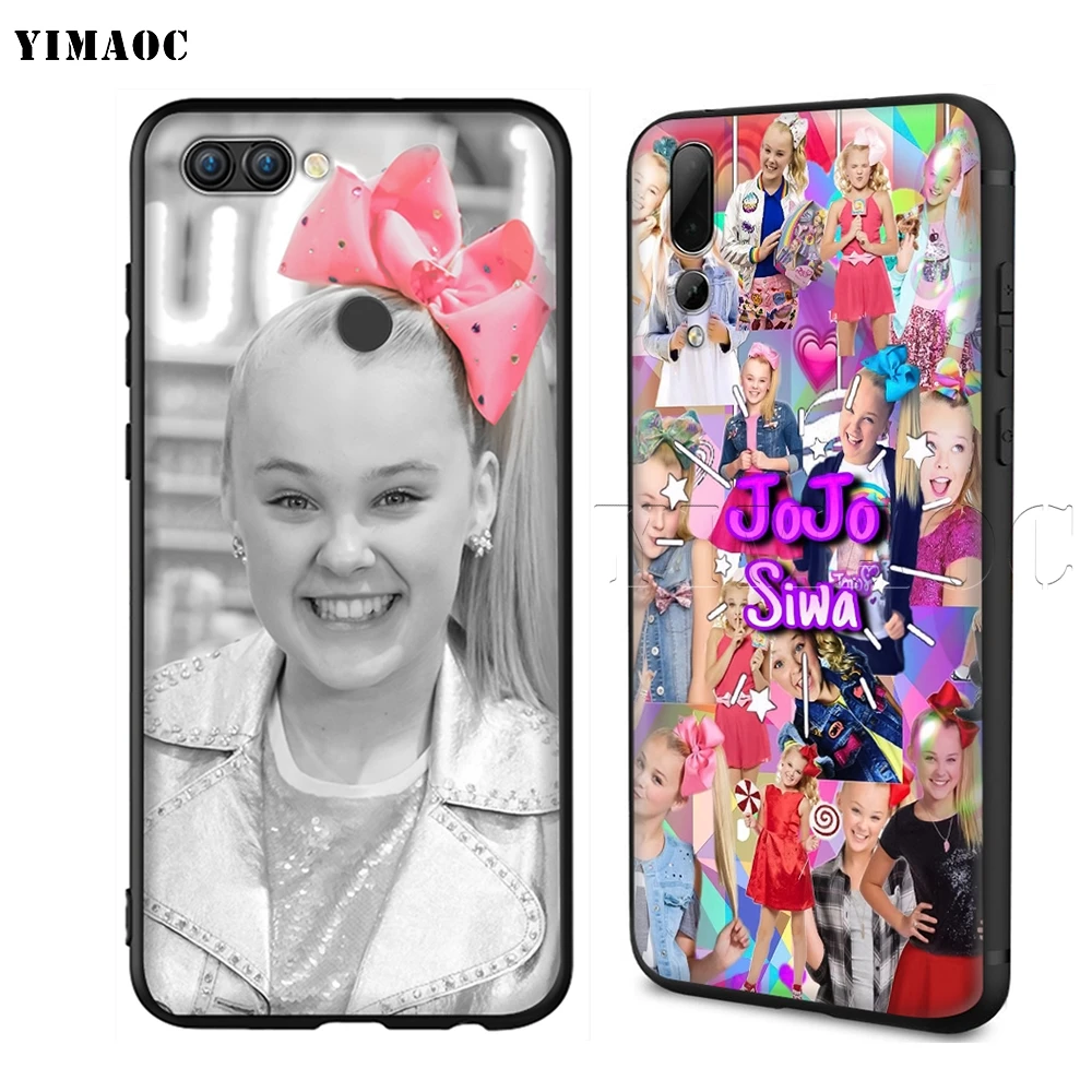 Силиконовый чехол YIMAOC Jojo Siwa для Huawei Honor 6a 7a 7c 7x8 9 10 Lite Pro Y6 Prime 2018 2017|Бамперы| |