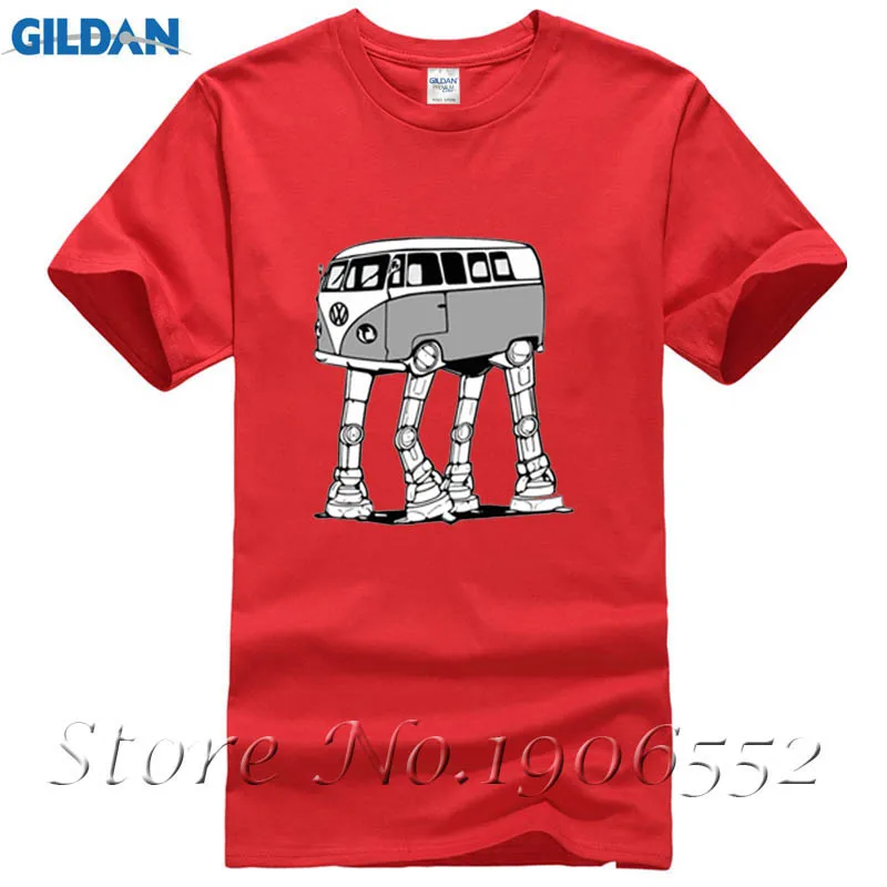 Новое поступление 2017 года Для мужчин футболка VW на Imperial Walker Футболка с принтом