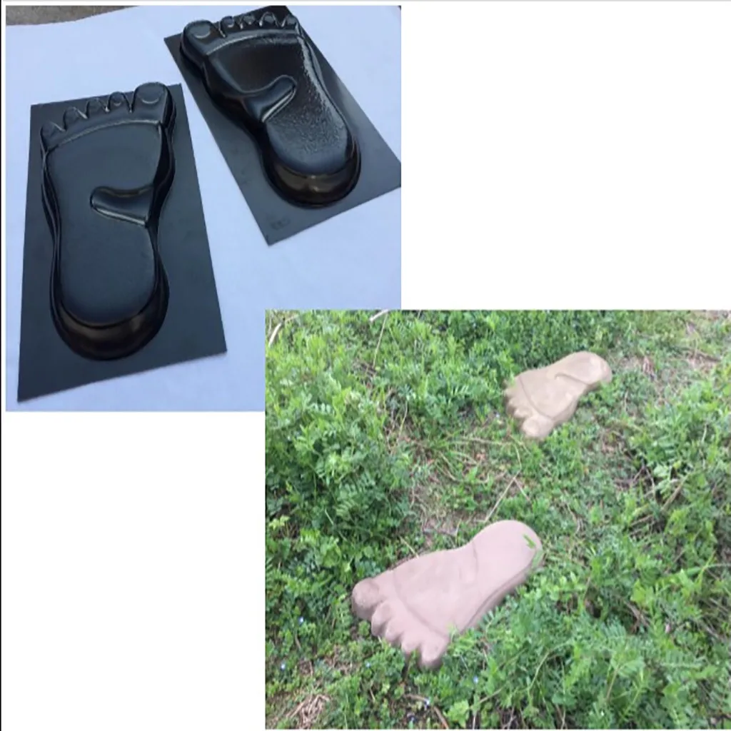 1 пара ступенчатая Каменная форма DIY формы для пола штукатурки бетона цемента