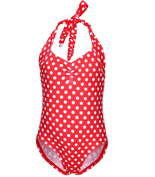 Новый детский цельный купальник для маленьких девочек купальный костюм в