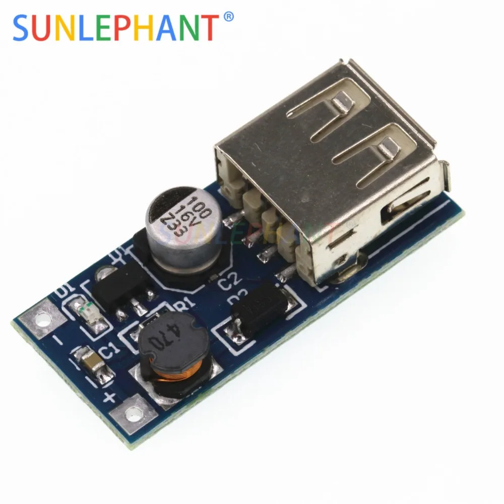 Модуль повышения мощности SUNLEPHANT для мобильных телефонов зарядное устройство с