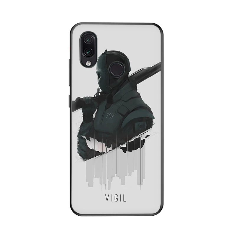 B10 Мягкий чехол для телефона Rainbow Six Siege для Redmi 4A 4X5 6 5A 6A 7 Go Note 5 6 7 Pro - Цвет: B10