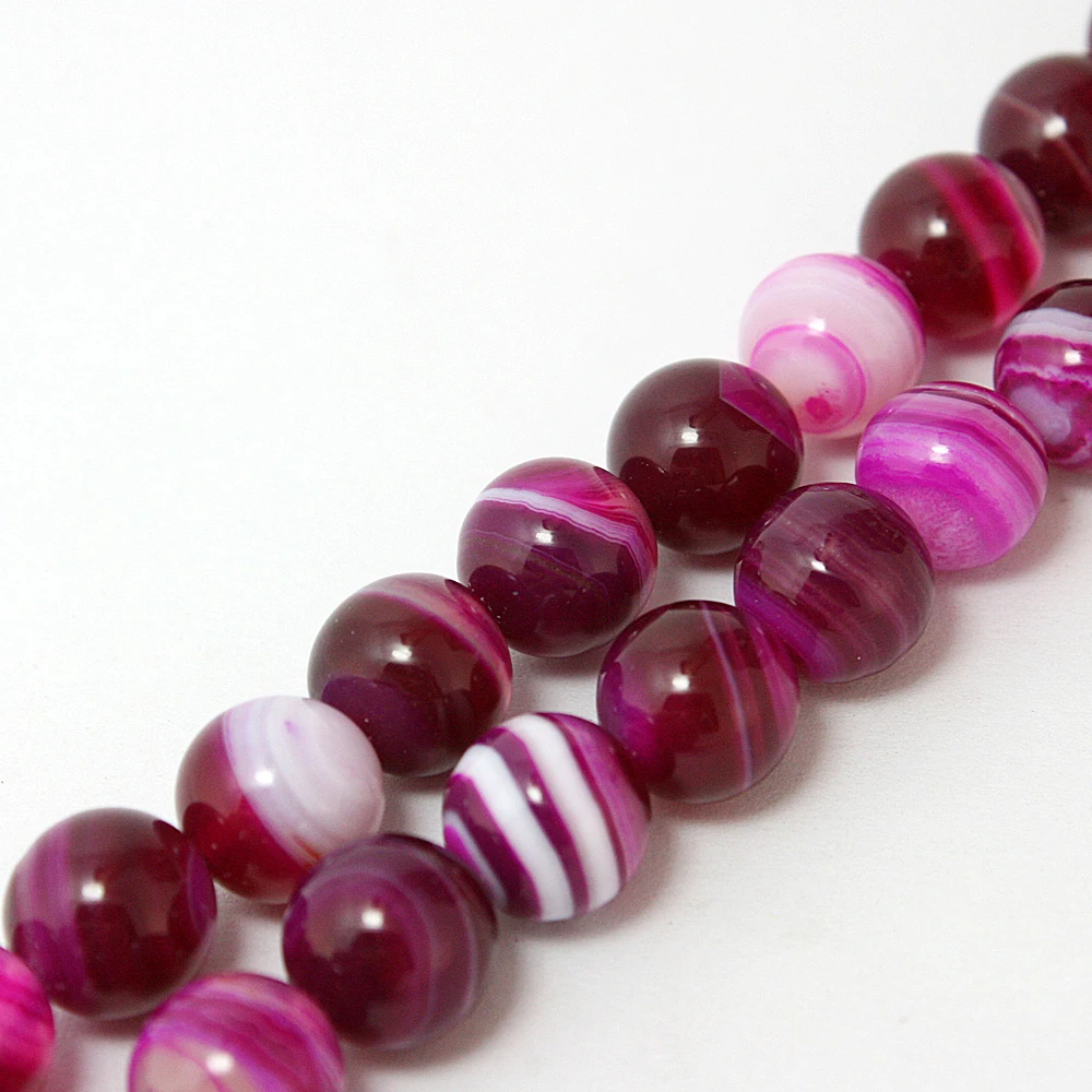 Розовый пурпурный Аква стрированный натуральный камень бусины Rondelle кошачий глаз