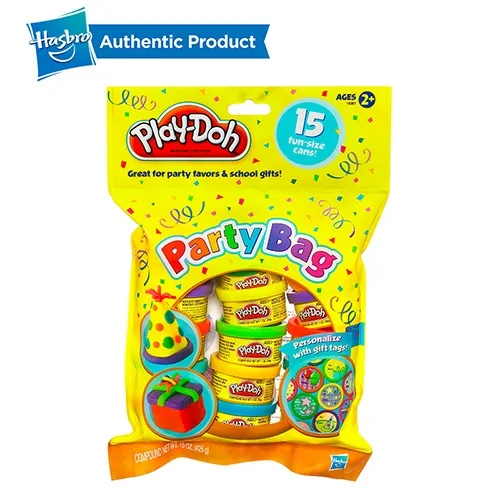 PD 1 OZ 15 COUNT BAG Hasbro Play-Doh Набор радужных нетоксичных моделирующих составных развивающих игрушек светильник из мягкой глины детские игрушки «сделай сам» - Цвет: PD 1 OZ 15 COUNT BAG