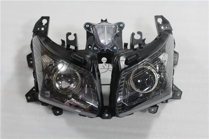 Горячая подходит для yamaha TMAX530 T-MAX530 tmax 530 tmax530 2012- фара в сборе капот фары новые впрыски пятна