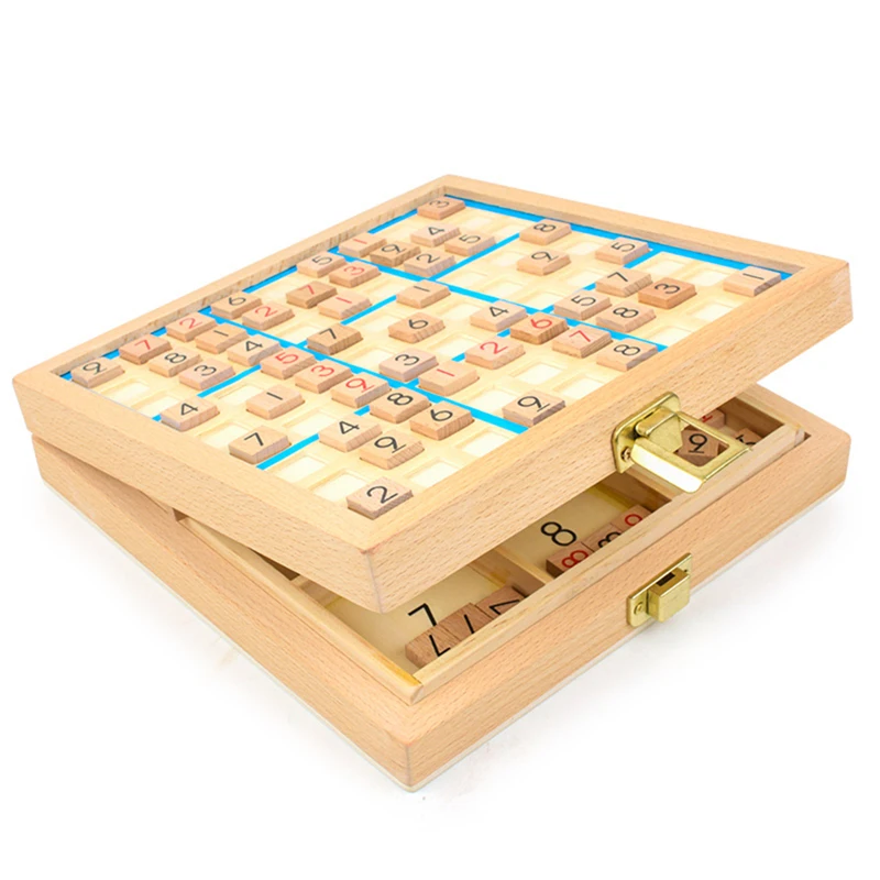 BSTFAMLY дети Sudoku шахматы бук с ящиком 22 5*22 5*5 см 81 шт./компл. международные шашки
